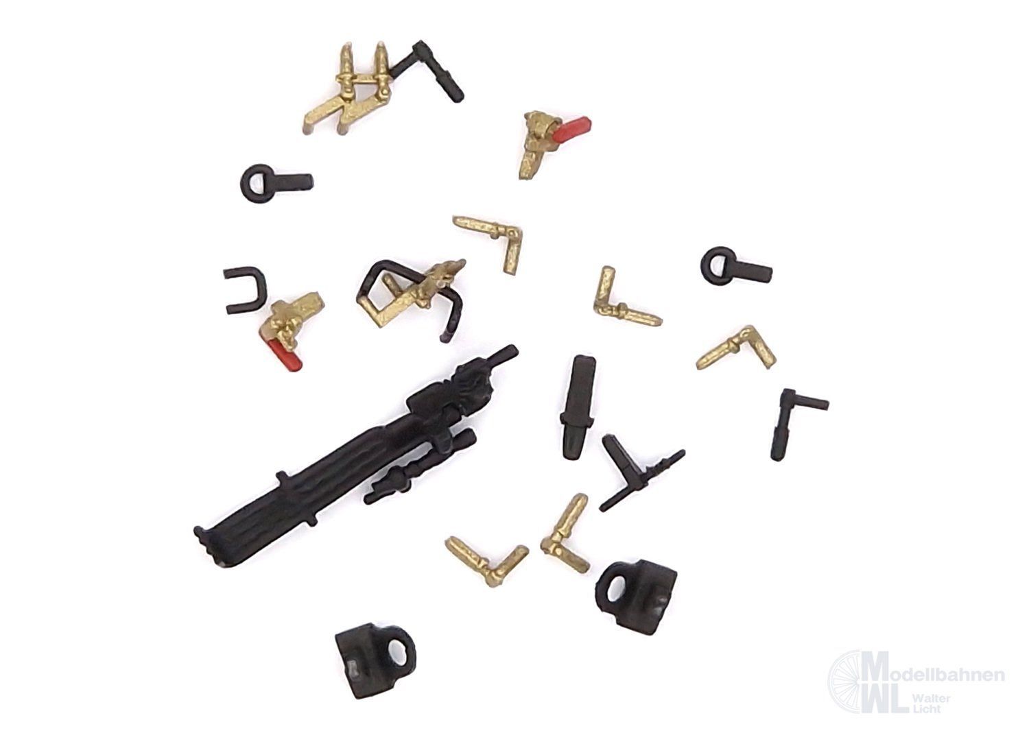 Märklin Ersatzeile E291188 - ERSATZTEIL: Ventile, Ösen, Griffe, Antenn